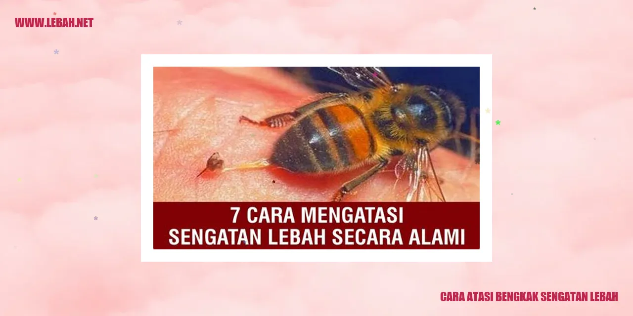 Cara Atasi Bengkak Sengatan Lebah