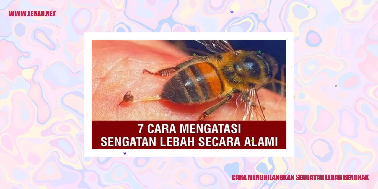 cara menghilangkan sengatan lebah bengkak