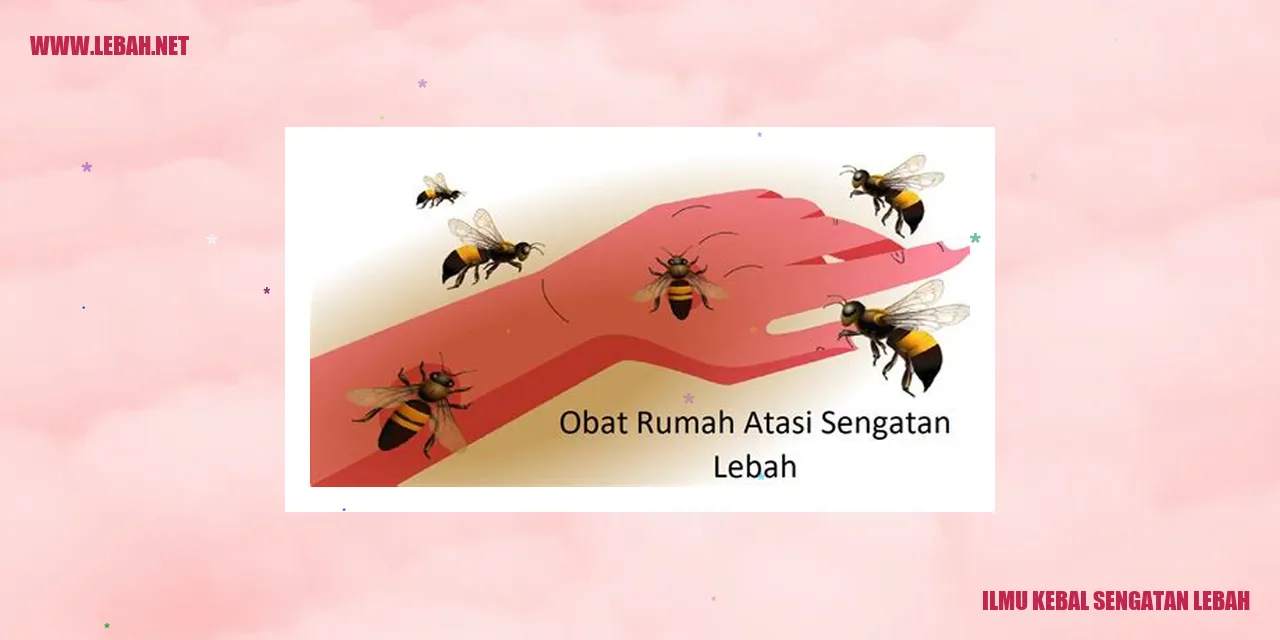 ilmu kebal sengatan lebah