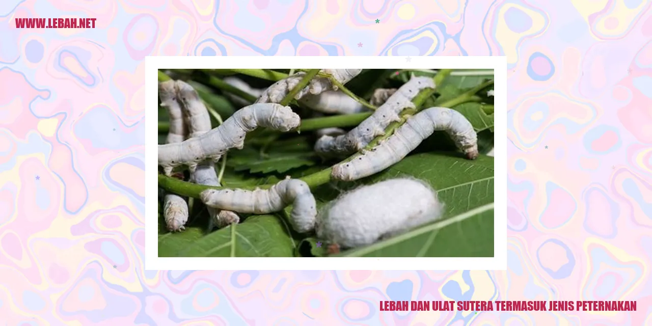 lebah dan ulat sutera