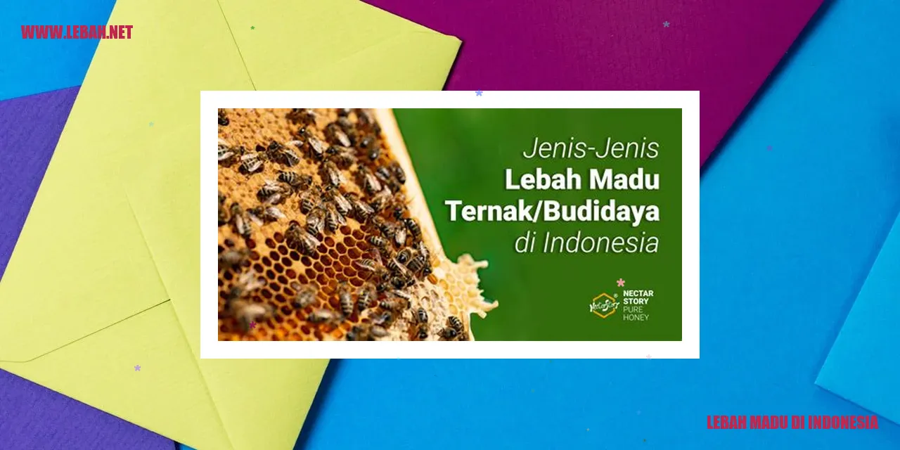 Lebah Madu di Indonesia