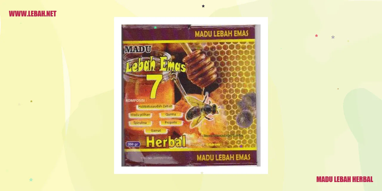 Madu Lebah Herbal