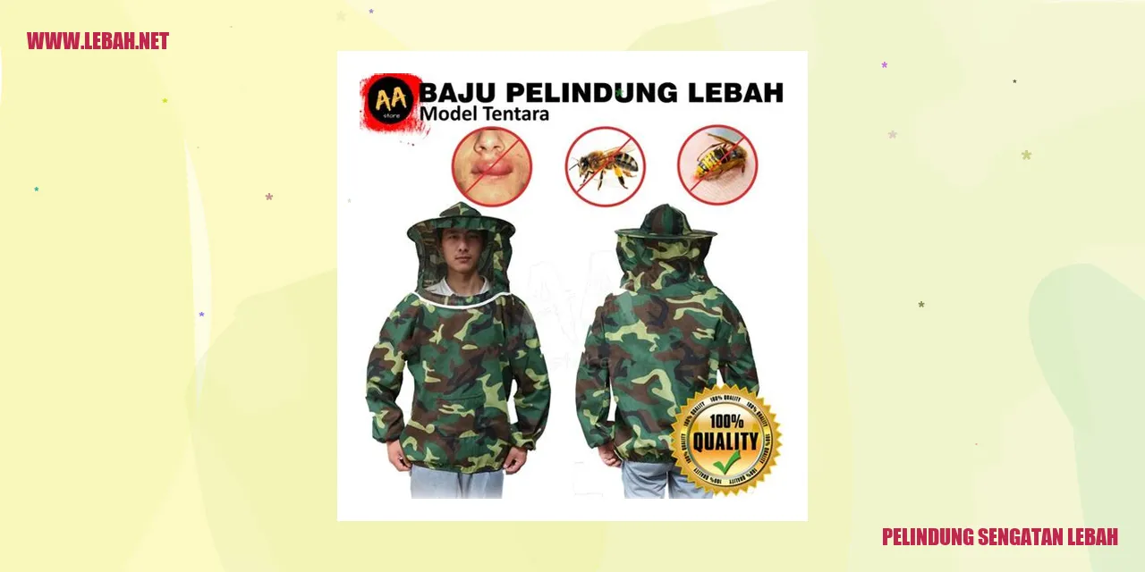 pelindung sengatan lebah