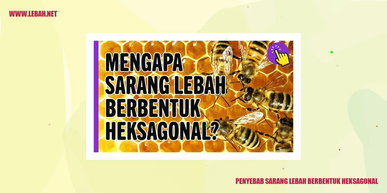 Gambar Sarang Lebah Berbentuk Heksagonal