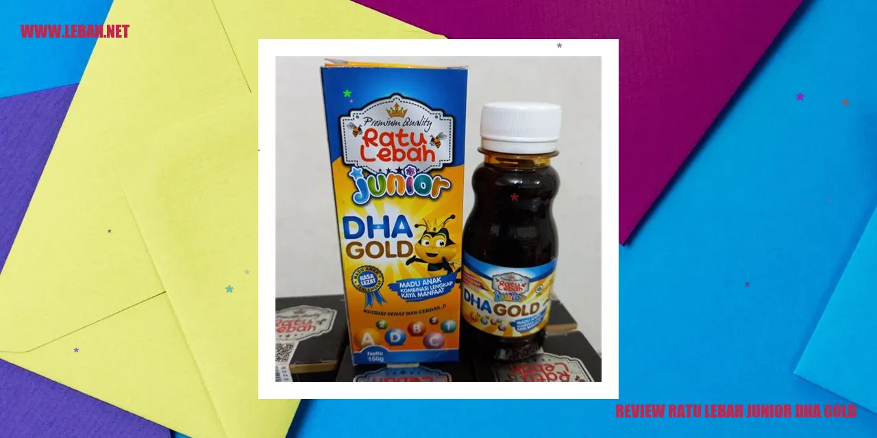 Review Ratu Lebah Junior DHA Gold