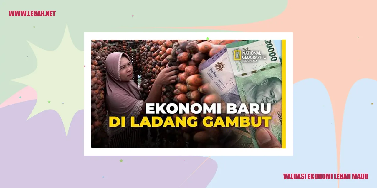 valuasi ekonomi lebah madu